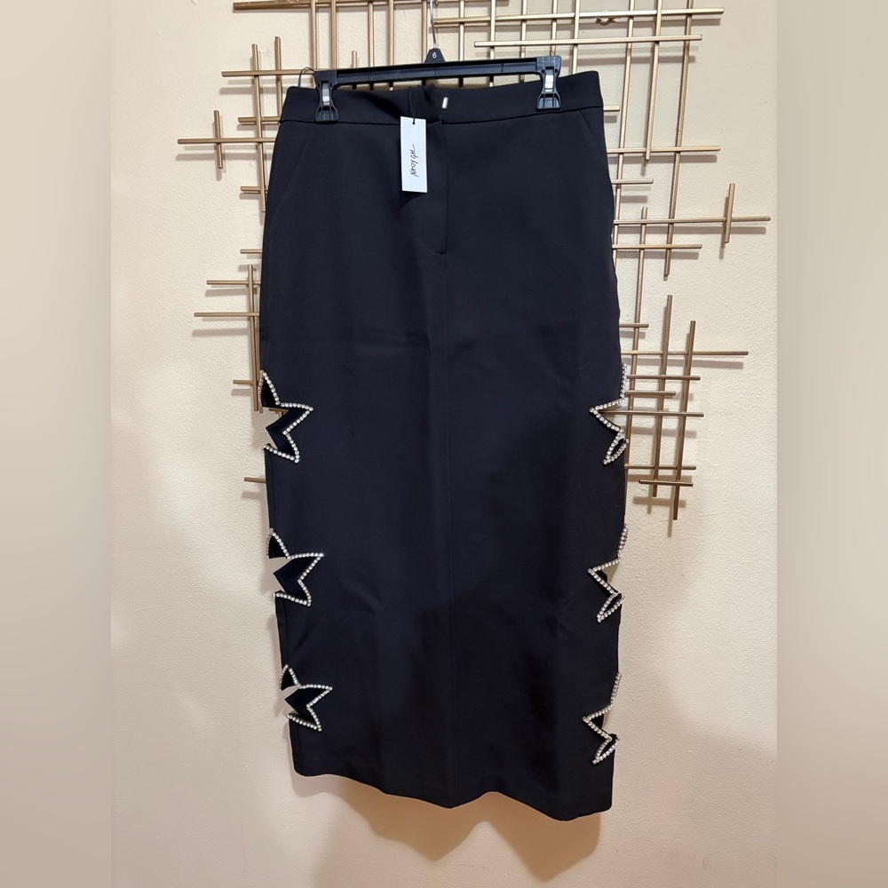 Nasty Gal Embellished Star Cutout Maxi Skirt - Picture 2 of 4